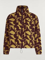 4th Arq Brown/Green Phoenix Half-Zip Fleece - Image 6 of 6