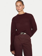 Röd - Jigsaw Cloud Cashmere Eldon Jumper - Bild 1 av 6