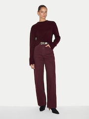 Röd - Jigsaw Cloud Cashmere Eldon Jumper - Bild 3 av 6