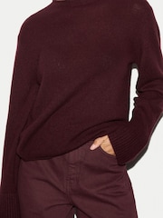 Röd - Jigsaw Cloud Cashmere Eldon Jumper - Bild 4 av 6