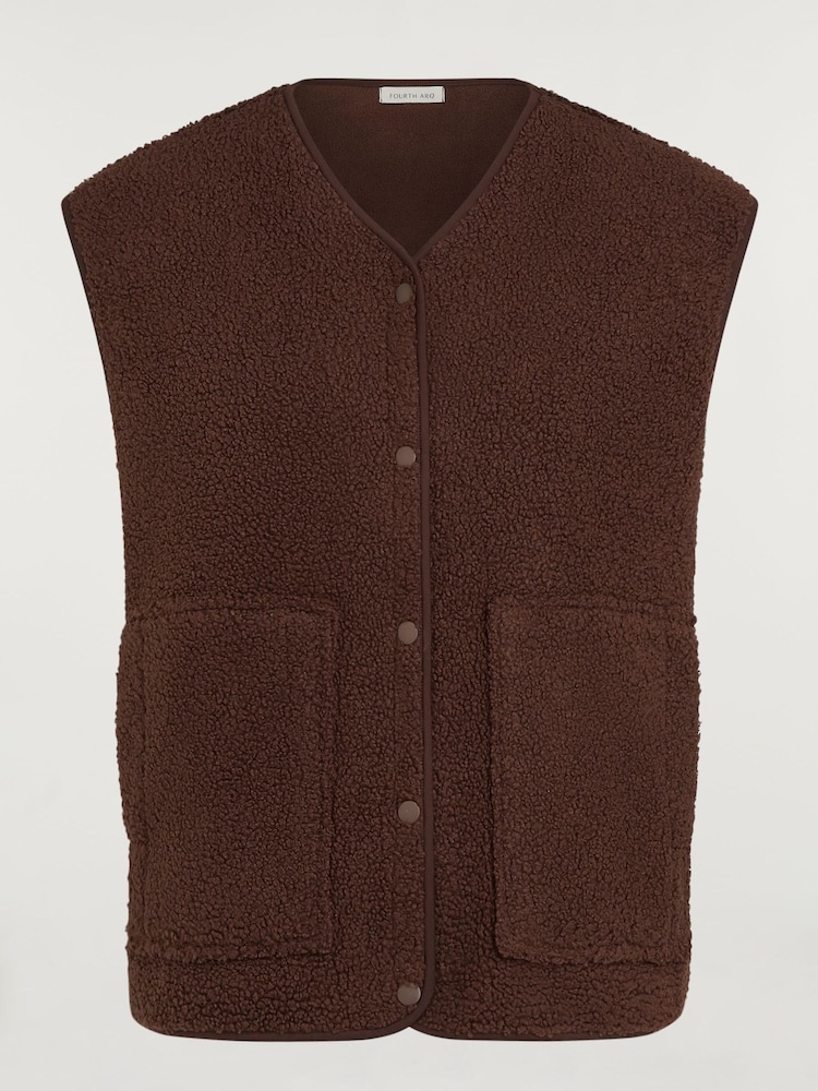 4th Arq Brown Emmy Gilet - Image 5 of 5 4th Arq Brown Emmy Gilet - Image 5 of 5