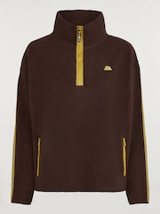 4th Arq Brown Maddox Half-Zip Fleece - Image 5 of 5