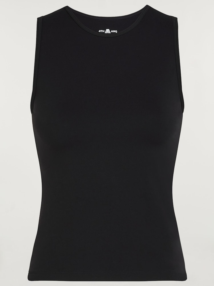 4th Arq Black Rowe Tank Top - Image 4 of 4