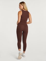 4th Arq Brown Rowe Tank Top - Image 2 of 6