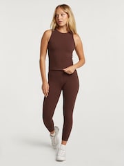 4th Arq Brown Rowe Tank Top - Image 3 of 6