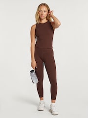 4th Arq Brown Rowe Tank Top - Image 4 of 6