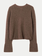 Brun - Jigsaw Cloud Cashmere Eldon Jumper - Bild 5 av 5