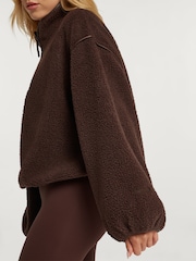 4th Arq Brown Borg Half-Zip Fleece - Image 6 of 8
