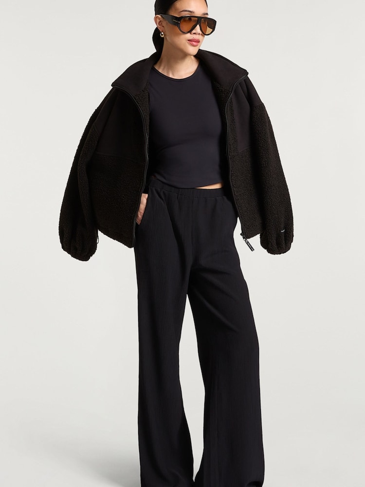 4th Arq Black Aria Trousers With Pocket - Image 1 of 5 4th Arq Black Aria Trousers With Pocket - Image 1 of 5