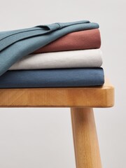 Blue/Light Grey/Brown/Green 100% Cotton T-Shirts 4 Pack - Image 10 of 17