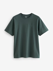 Blue/Light Grey/Brown/Green 100% Cotton T-Shirts 4 Pack - Image 12 of 17