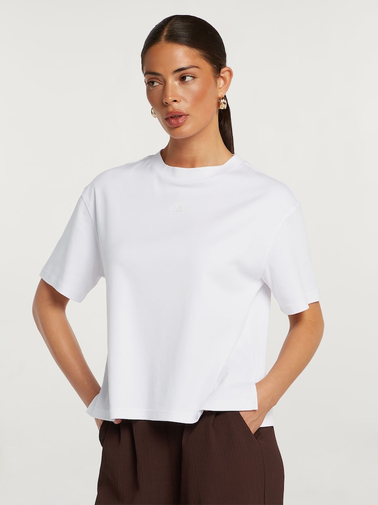 4th Arq White Ellis Short Sleeve T-Shirt - Image 1 of 5 4th Arq White Ellis Short Sleeve T-Shirt - Image 1 of 5