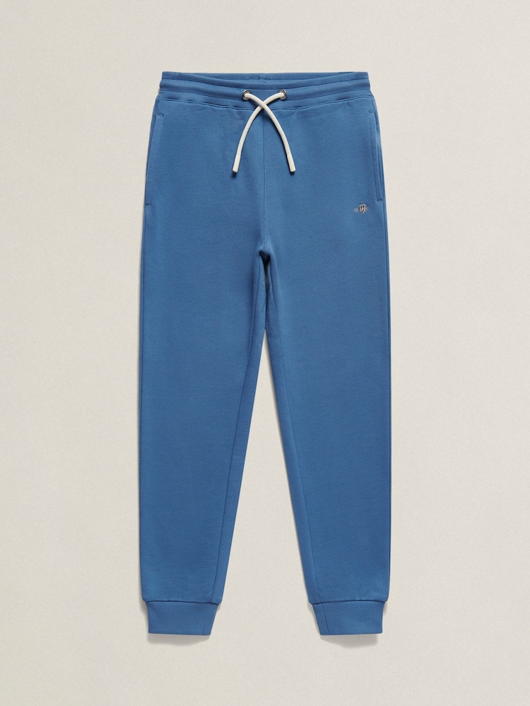 GANT Blue Shield Joggers - Image 1 of 2 GANT Blue Shield Joggers - Image 1 of 2