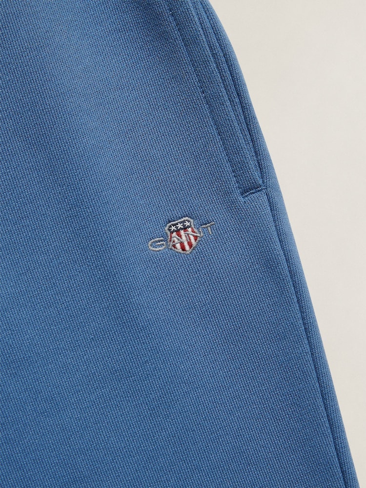 GANT Blue Shield Joggers - Image 2 of 2 GANT Blue Shield Joggers - Image 2 of 2