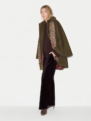 Jigsaw Wool Oversized Cape Poncho - Bilde 5 av 6