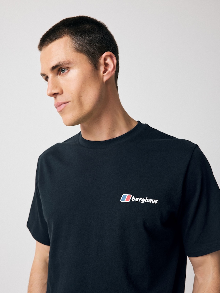 Berghaus Black Classic Logo Black T-Shirt - Image 4 of 9