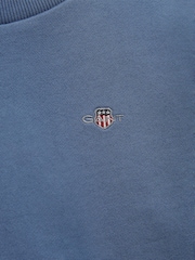Azul claro - Sudadera de cuello redondo con escudo de GANT - Imagen 2 de 2