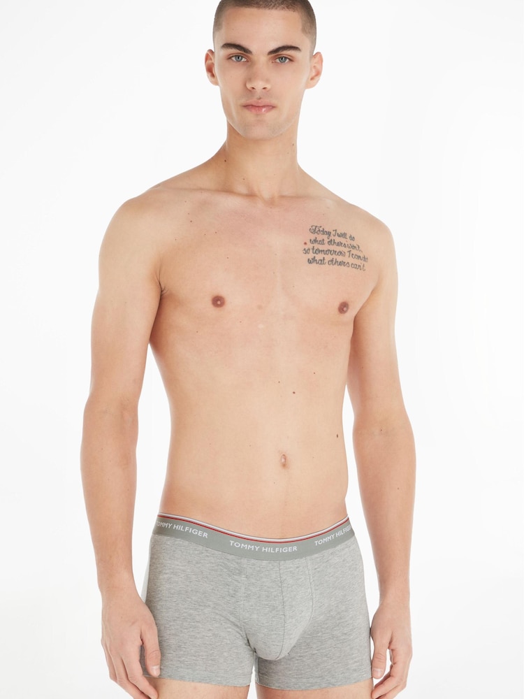 Tommy Hilfiger Black Black Boxers 3 Pack - Image 1 of 6
