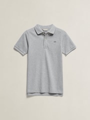 GANT Shield Pique Short Sleeve Polo Shirt - Imaginea 5 din 6