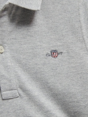 GANT Shield Pique Short Sleeve Polo Shirt - Imaginea 6 din 6