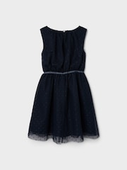 Name It Blue Tulle Skater Dress - Image 4 of 5