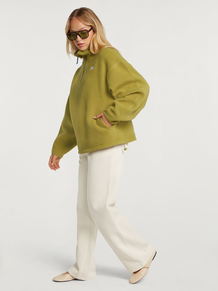 4th Arq Green Alix Half-Zip Fleece - Image 2 of 7 4th Arq Green Alix Half-Zip Fleece - Image 2 of 7