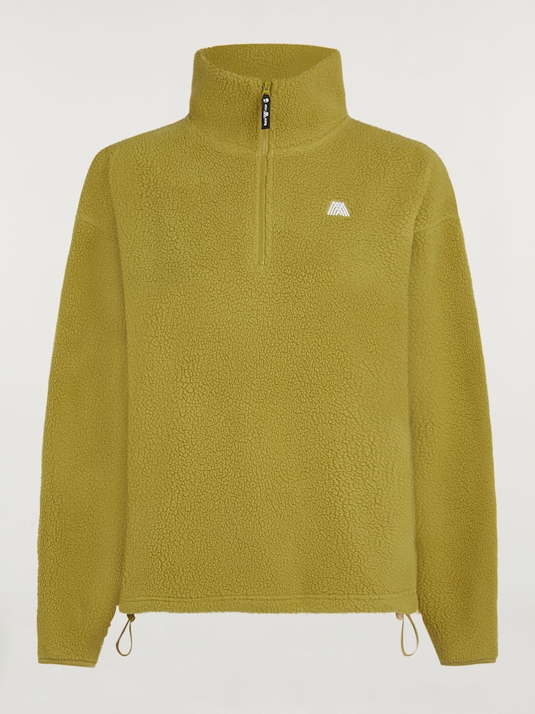 4th Arq Green Alix Half-Zip Fleece - Image 7 of 7 4th Arq Green Alix Half-Zip Fleece - Image 7 of 7