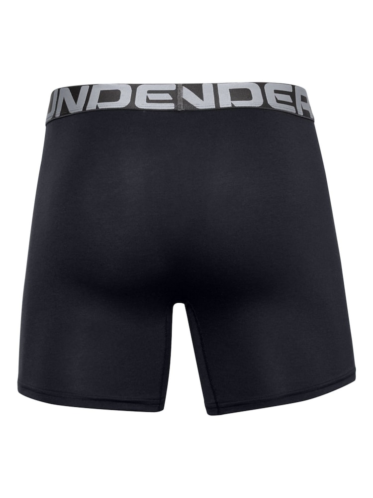 Under Armour Black Charged Boxers 3 Pack - Image 5 of 5