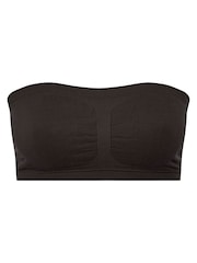 Yours Curve Black & White Seamfree Longline Bralette - Image 2 of 5