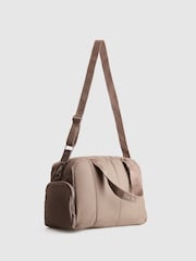 Nere Brown Coated Carry On Bag - Image 3 of 4
