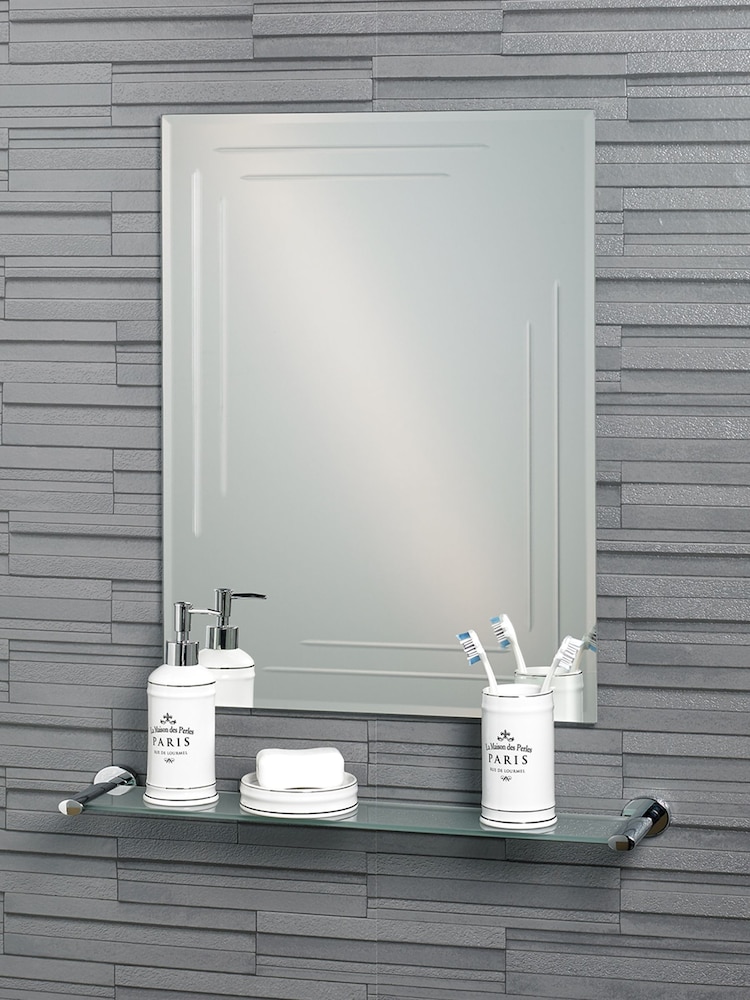 Showerdrape Chelsea Rectangular Bathroom Mirror - Image 1 of 4