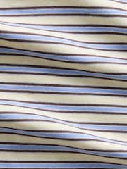 Gap Yellow & Blue Stripe Modern Long Sleeve T-Shirt - Image 4 of 4