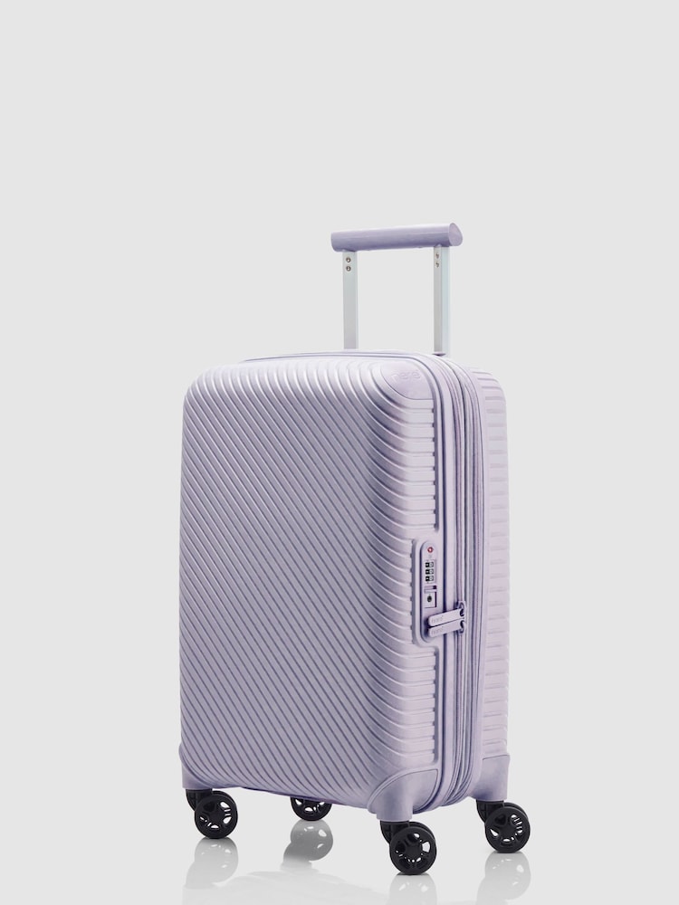Nere Bondi Lilac Grey Cabin Suitcase - Image 1 of 8 Nere Bondi Lilac Grey Cabin Suitcase - Image 1 of 8
