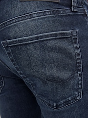 أزرق سماوي - جينز تلبيس سكيني Liam من Jack & Jones - صورة 7 من 7