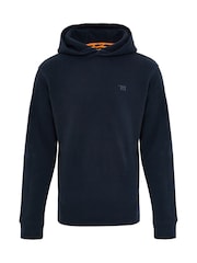 Threadbare Blue Microfleece Overhead Hoodie - Image 5 of 5