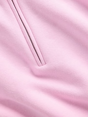 Gap Pink Vintage Soft Oversized Half-Zip Wedge Sweatshirt - Image 4 of 4