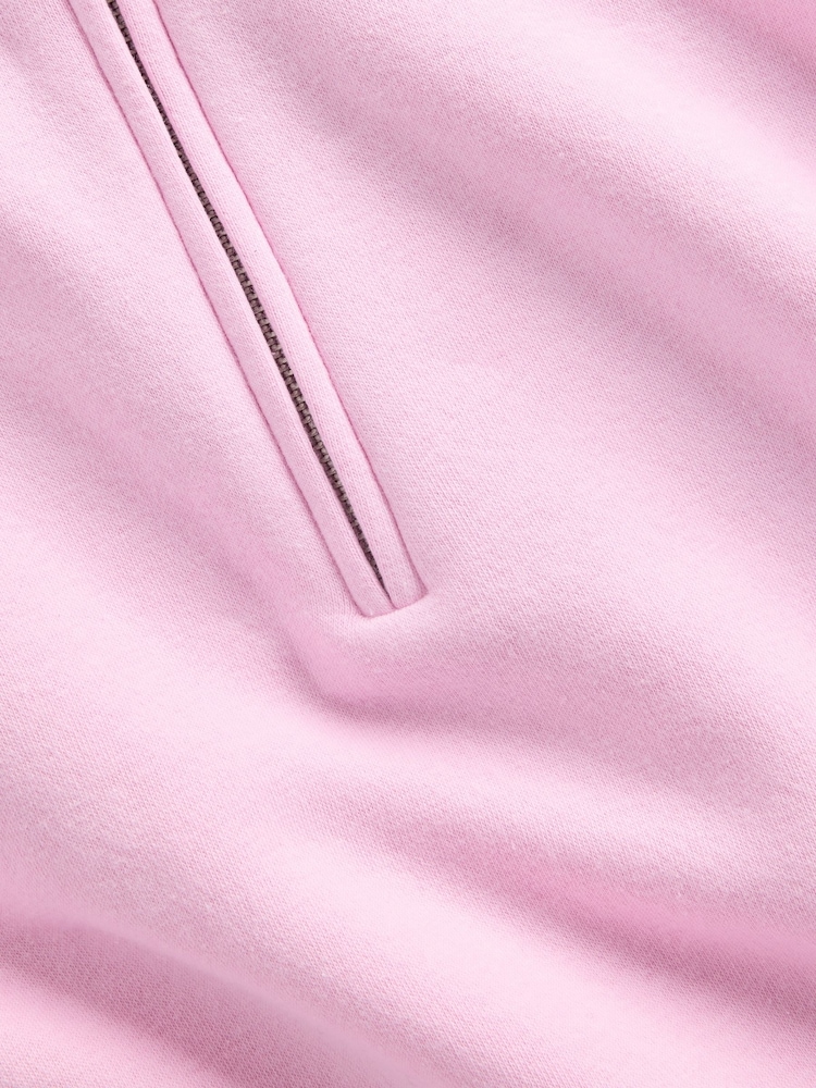 Gap Pink Vintage Soft Oversized Half-Zip Wedge Sweatshirt - Image 4 of 4 Gap Pink Vintage Soft Oversized Half-Zip Wedge Sweatshirt - Image 4 of 4