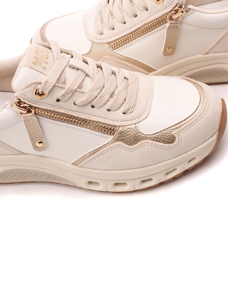 Moda in Pelle White Cloudie Sporty Runner Trainers - Image 4 of 4 Moda in Pelle White Cloudie Sporty Runner Trainers - Image 4 of 4
