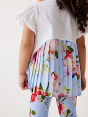 Baker by Ted Baker Pleated T-Shirt And Leggings Set - Image 6 of 10