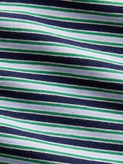 Gap Blue Stripe Modern Long Sleeve T-Shirt - Image 2 of 2