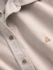 Gap Beige Corduroy Oversized Shirt - Image 4 of 4