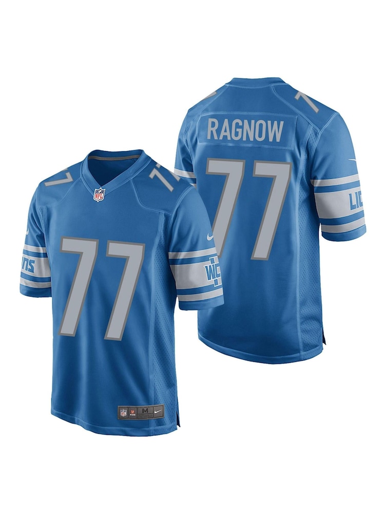 Nike Blue NFL Detroit Lions Home Game Jersey - Frank Ragnow - Image 1 of 1 Nike Blue NFL Detroit Lions Home Game Jersey - Frank Ragnow - Image 1 of 1