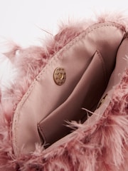 Pink Feather Bag - Image 10 of 10