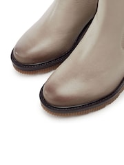 Nude - Moda in Pelle Parth Wedge Chelsea Ankle Boots - Bild 4 von 5