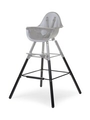 Childhome Evolu Black 2 Extra Long Highchair Legs and Footstool - Image 1 of 4