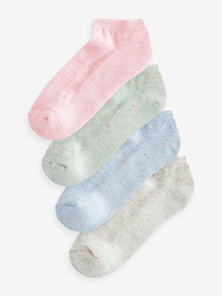 Multi Neppy Cushion Sole Socks 4 Pack - Image 1 of 5