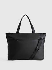 Nere Black Coated Tote Bag - Image 2 of 4