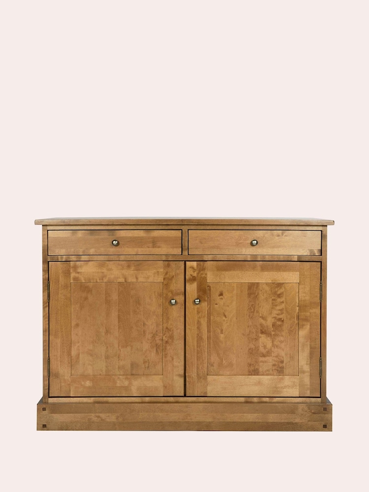 Laura Ashley Honey Gold Garrat 2 Door 2 Drawer Sideboard - Image 2 of 5