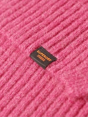 Pink - Superdry Oversize-Pullover mit V-Ausschnitt - Bild 6 von 6