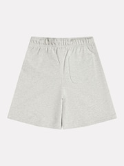 New Balance Grey Logo French Terry Shorts - Image 2 of 3
